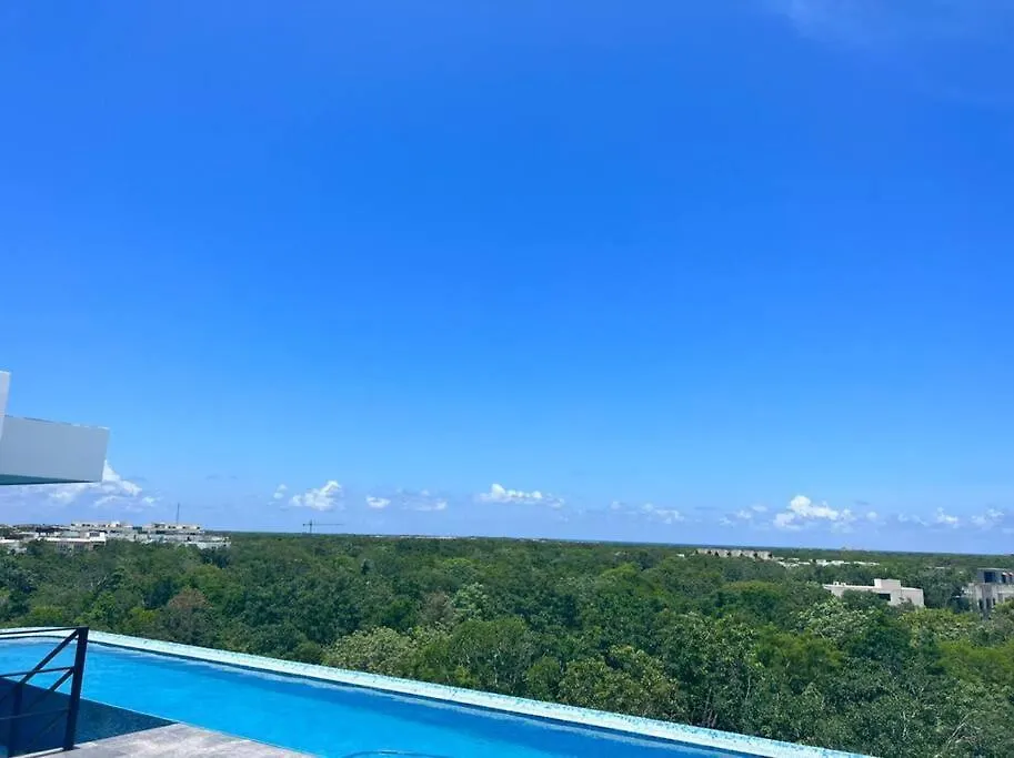 Perfect Zama Loft, Pool&Gym, Barbecue Area Apartment Tulum Mexico