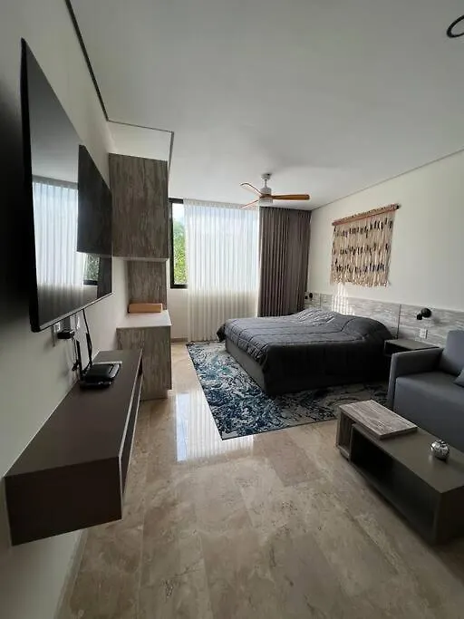 Perfect Zama Loft, Pool&Gym, Barbecue Area Apartment Tulum