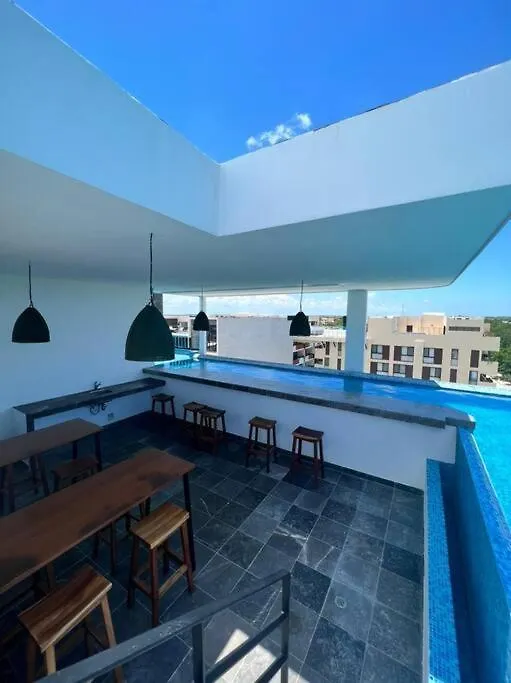 Perfect Zama Loft, Pool&Gym, Barbecue Area Apartment Tulum