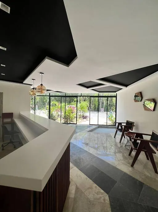 Perfect Zama Loft, Pool&Gym, Barbecue Area Apartment Tulum Mexico