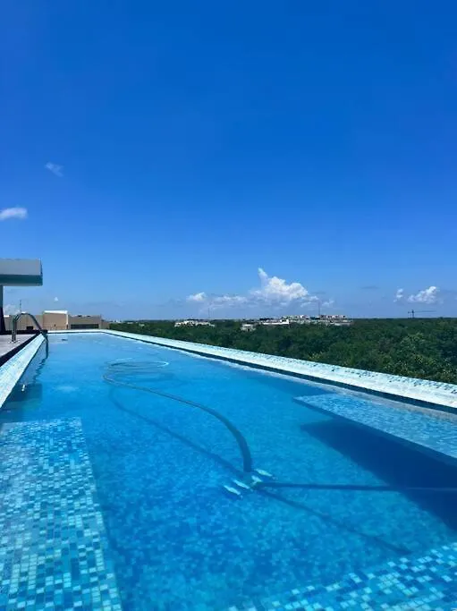 Perfect Zama Loft, Pool&Gym, Barbecue Area Apartment Tulum 0*,  Mexico