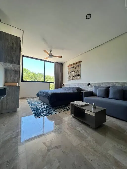 Perfect Zama Loft, Pool&Gym, Barbecue Area Apartment Tulum 0*,  Mexico