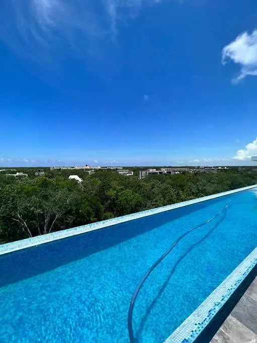 Perfect Zama Loft, Pool&Gym, Barbecue Area Apartment Tulum